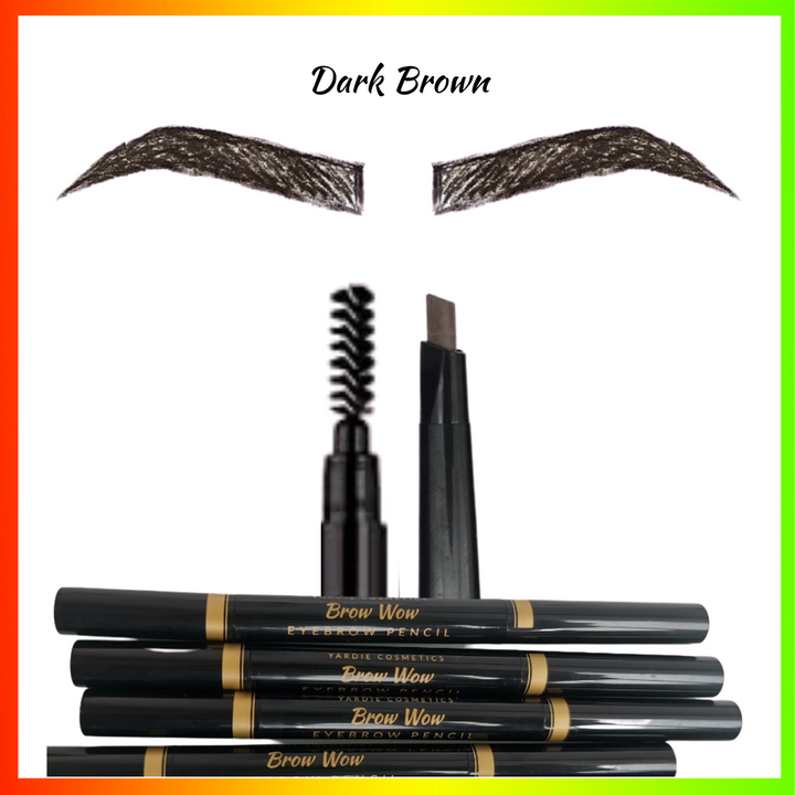 Dark Brown 2-IN-1 Brow Pencil (Magnum)